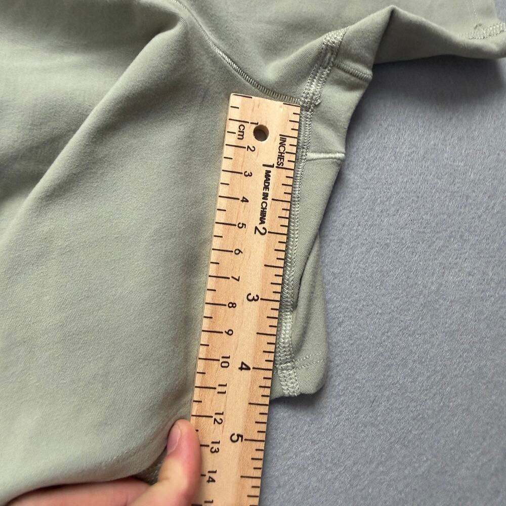 Alo Yoga Alosoft Suns Out Onesie Limestone Green Romper Sz S Pilates athleisure - Picture 9 of 10